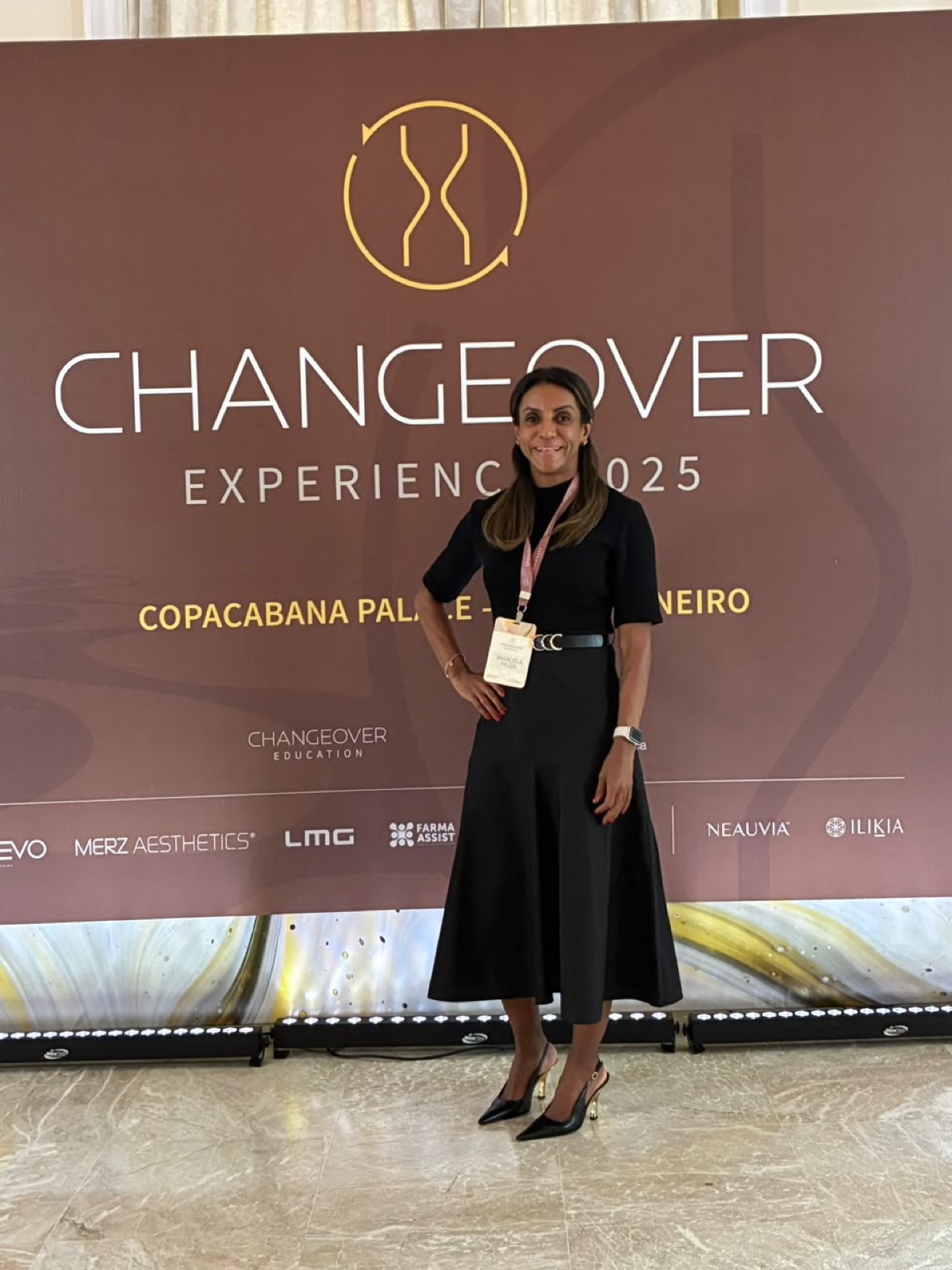 Dra. Marcela Araujo no Changeover Experience, Copacabana Palace